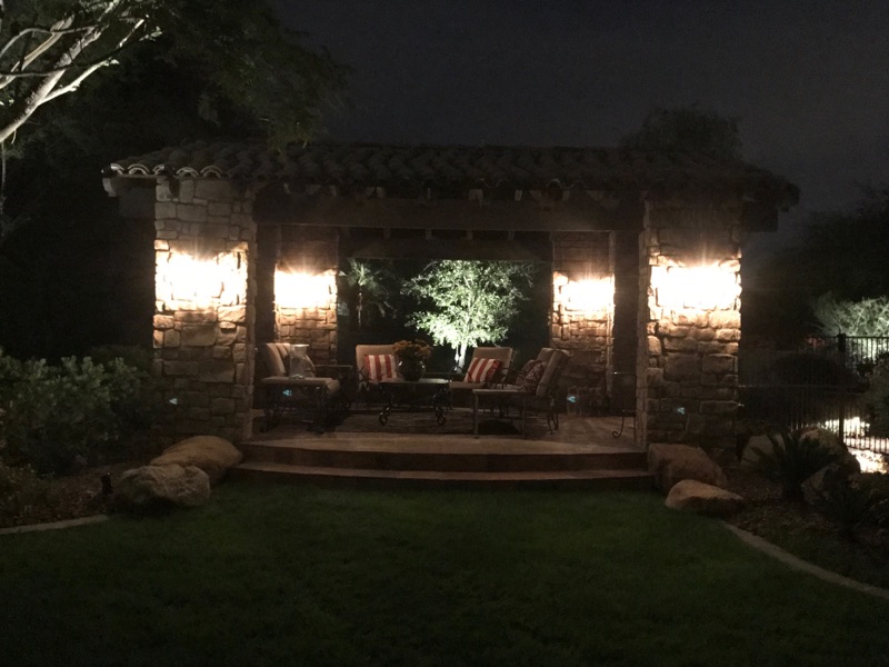 Landscape Lighting Landscape Lighting Phoenix Backyard Patio